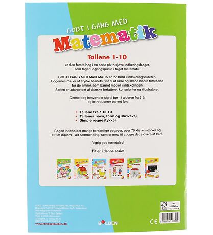 Forlaget Bolden Buch - Godt I Gang Med Matematik - Tal - Dänisch