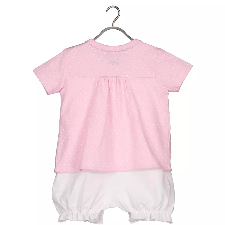 BLUE SEVEN Baby Girls Spieler Rosa Punkte