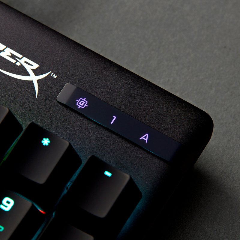 Origine en alliage HyperX - Clavier mécanique de jeu - Rouge HX (disposition FR)