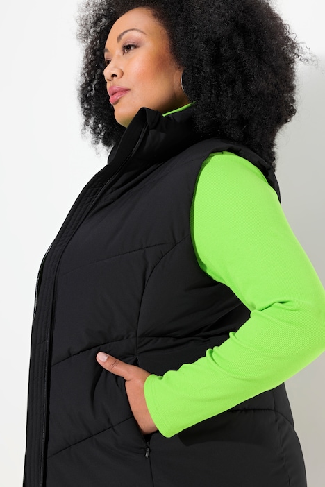 HYPRAR 3-in1-Funktionsjacke, A-Linie, Steppweste, Kapuze