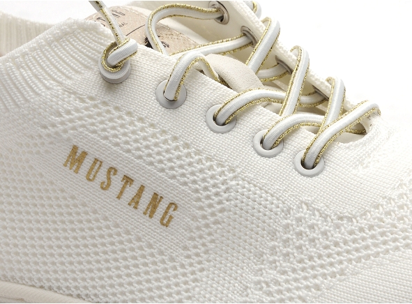 Mustang basses femme 1488303 blanc