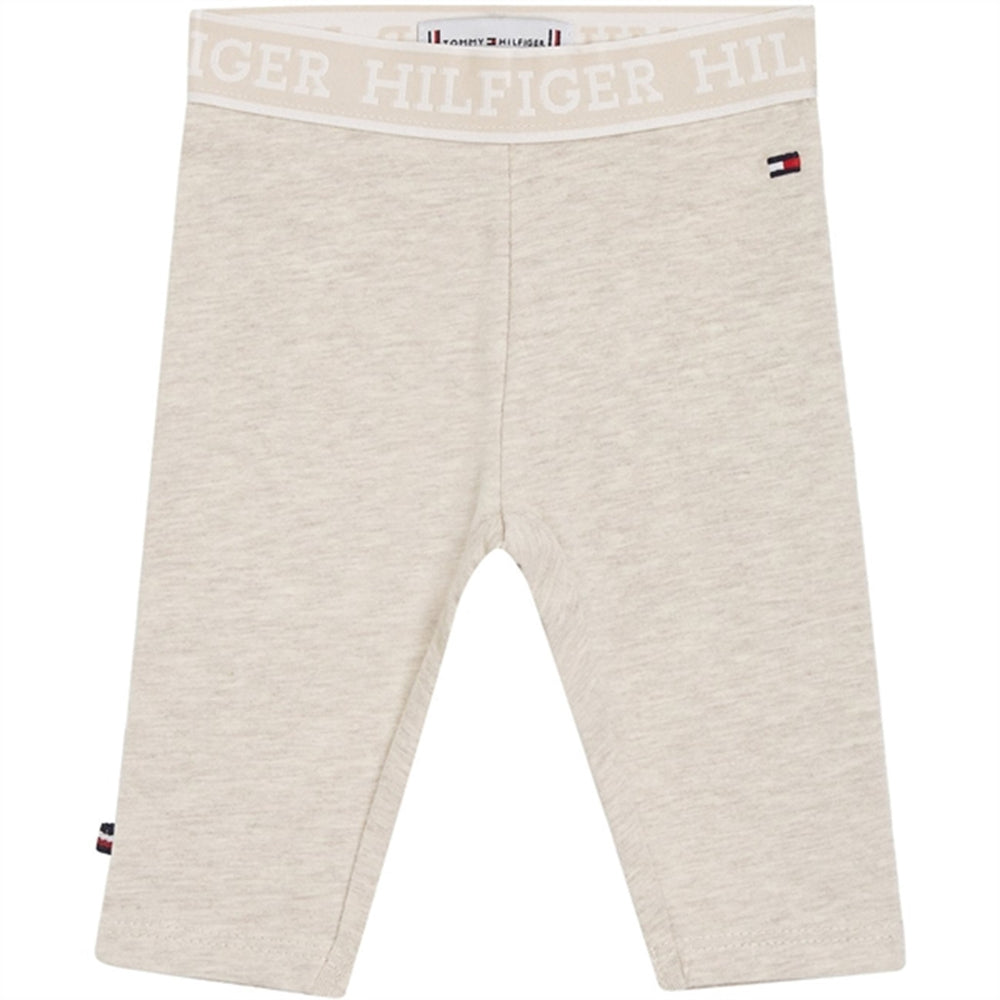 Køb Tommy Hilfiger Baby Monotype Elastic Leggings Merino Melange