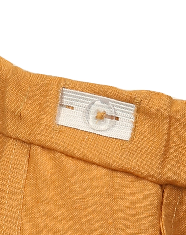 Shorts HOLME mit Leinen in orange
