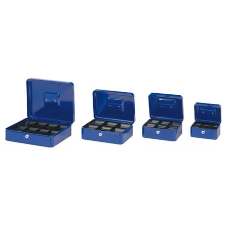 Maul Geldkassette 4, 30 x 24,5 x 9 cm, blau