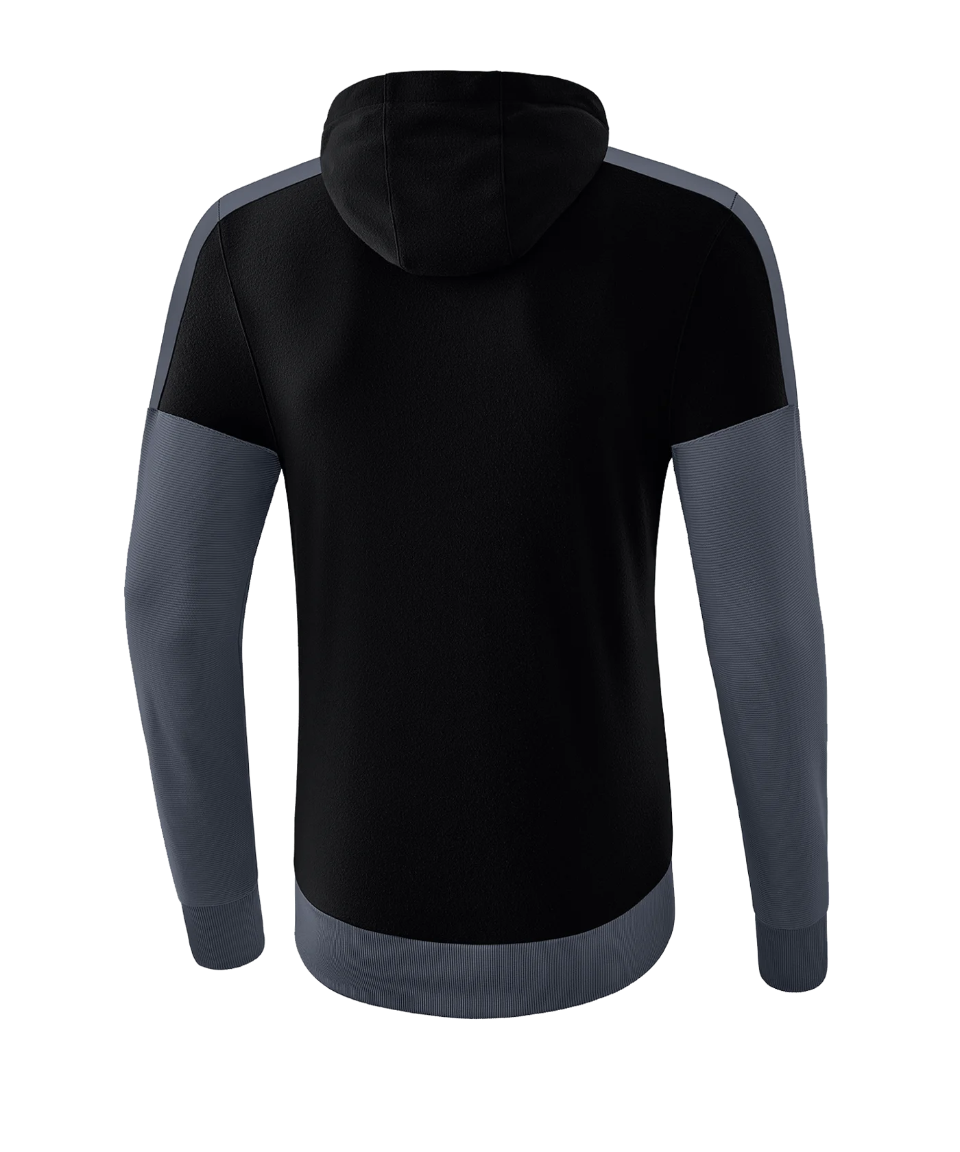 Erima Squad Hoody Kids Schwarz Grau