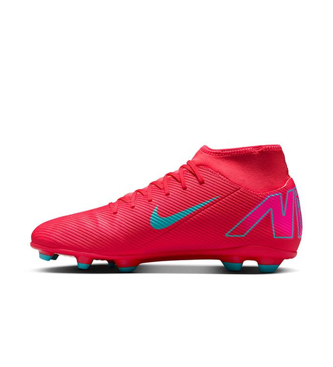 Nike Men Superfly 10 Club FG/MG Voetbalschoenen EMBER-GLOW-AURORA-GREEN