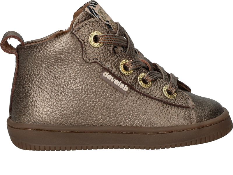 Develab Sneakers Goud Meisjes