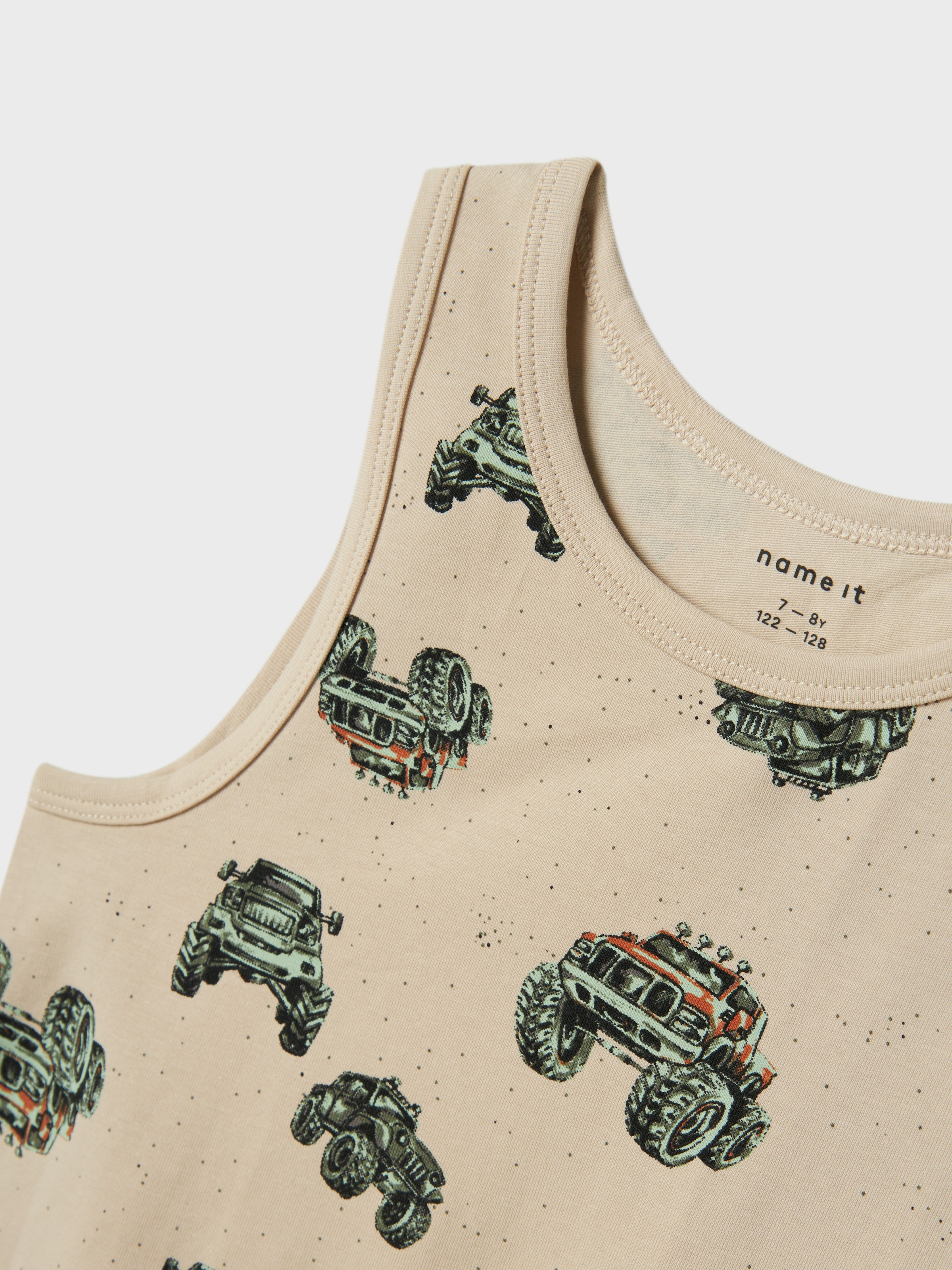 Name It Unterhemd »NKMTANK TOP 2P PEYOTE MONSTER TRUCK NOOS«, 2 Stk.