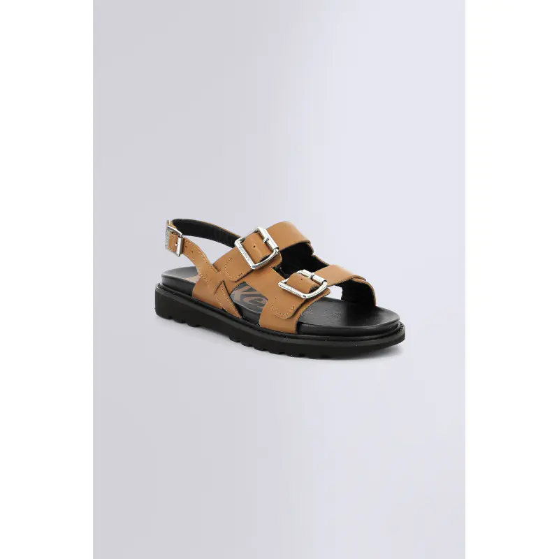 Neosummer Camel SANDALES Cuir Femme