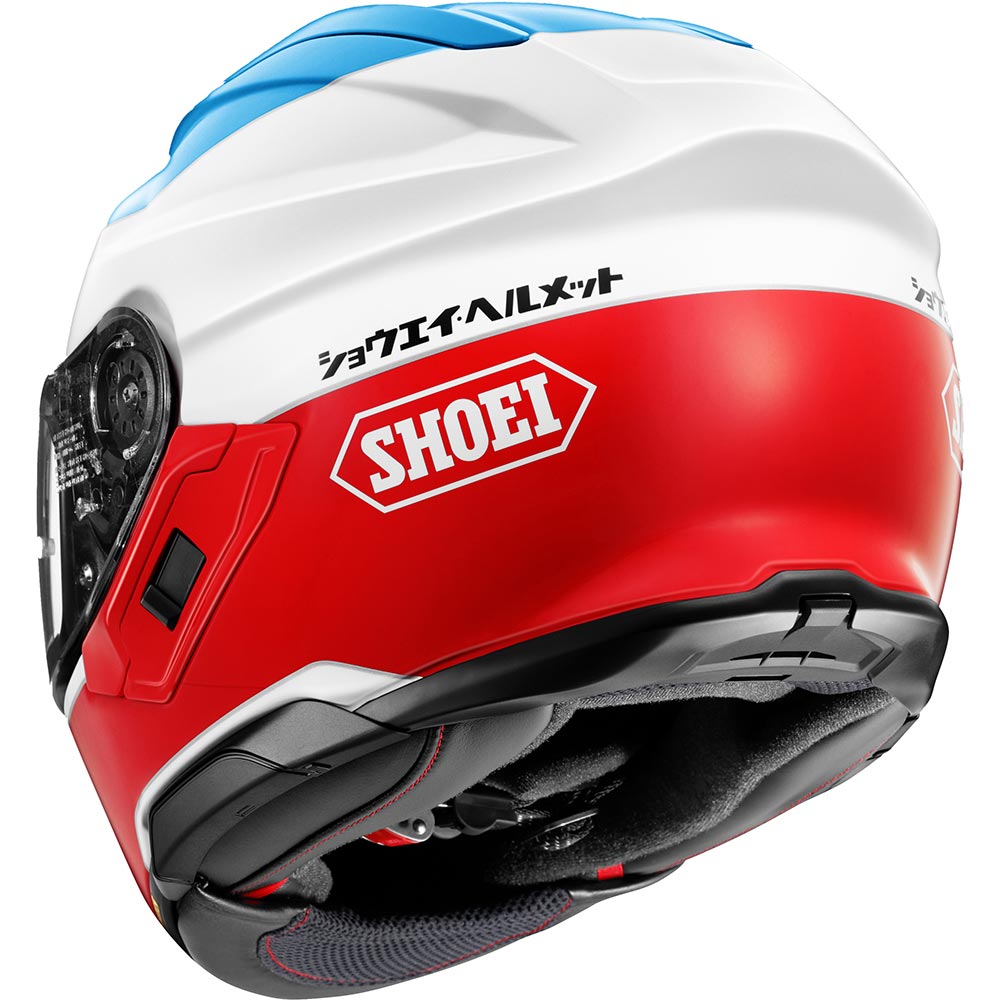 Shoei - Casque GT-Air 3 Lilt TC-10 / Blanc / Rouge / Bleu Clair