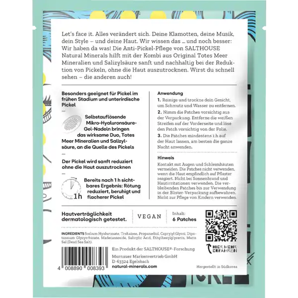 Anti Pickel Microneedling Patches