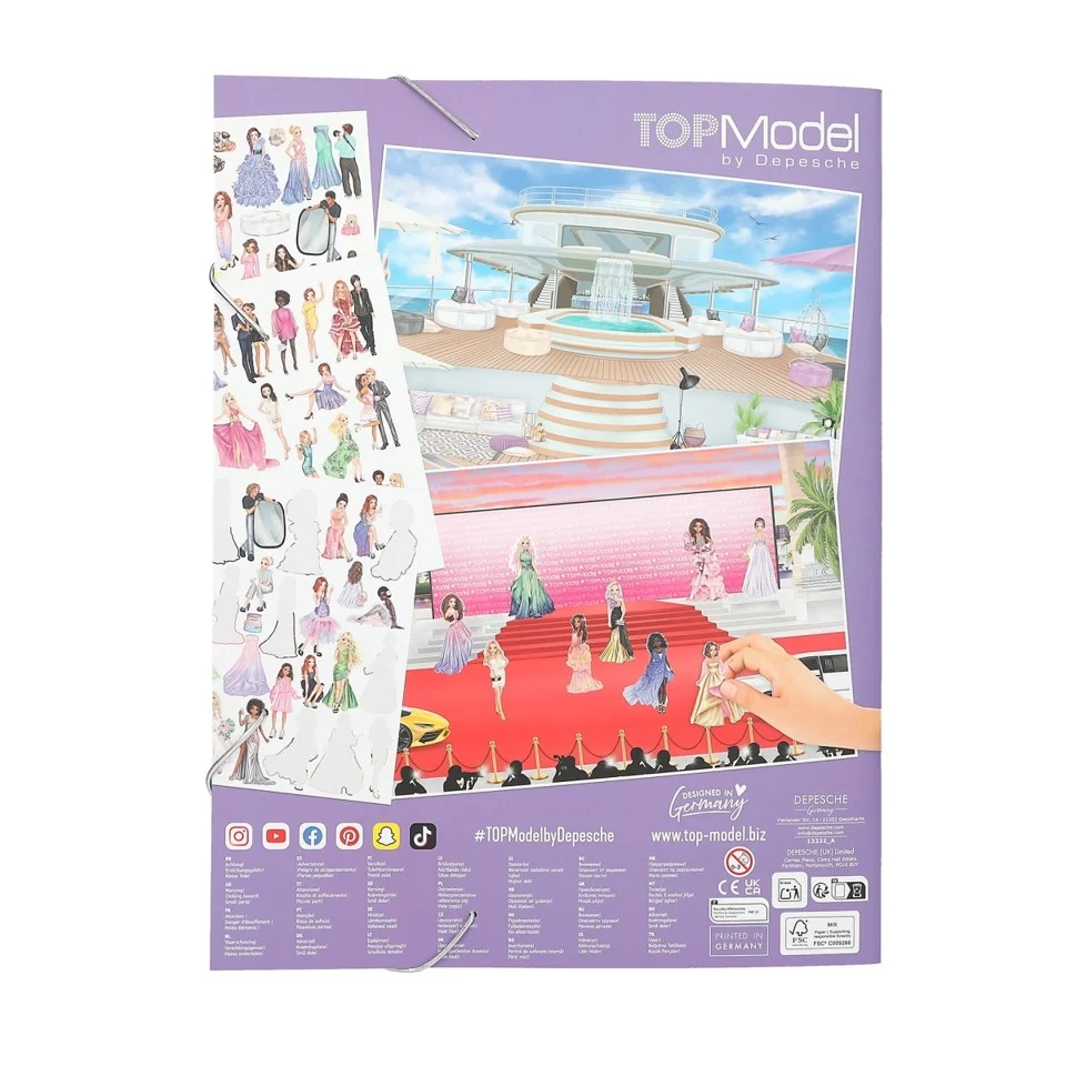 TOPModel - Glamour Stickerworld