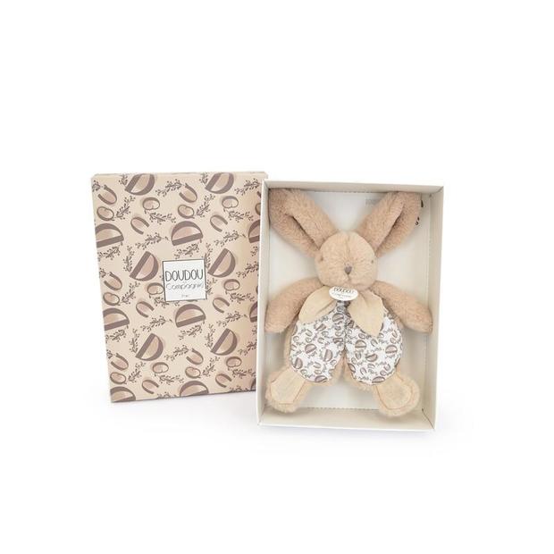 Lapin doudou PM - Beige sable - DOUDOU ET COMPAGNIE