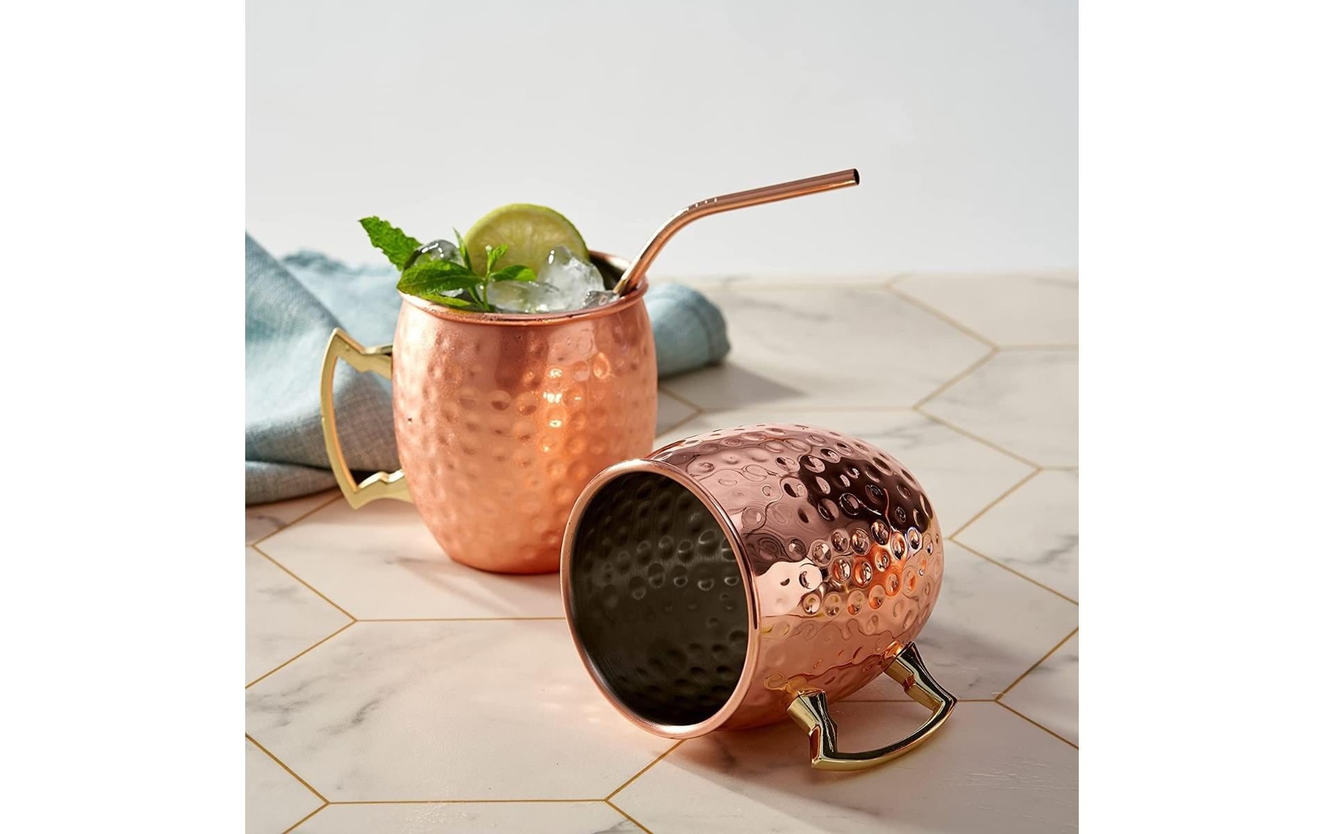 Cocktailglas »Oak & Steel Moscow Mule 550 ml, 4 Stück«