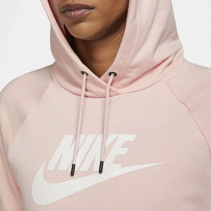 Nike Sportswear Essential Fleece Haettetroje Pink