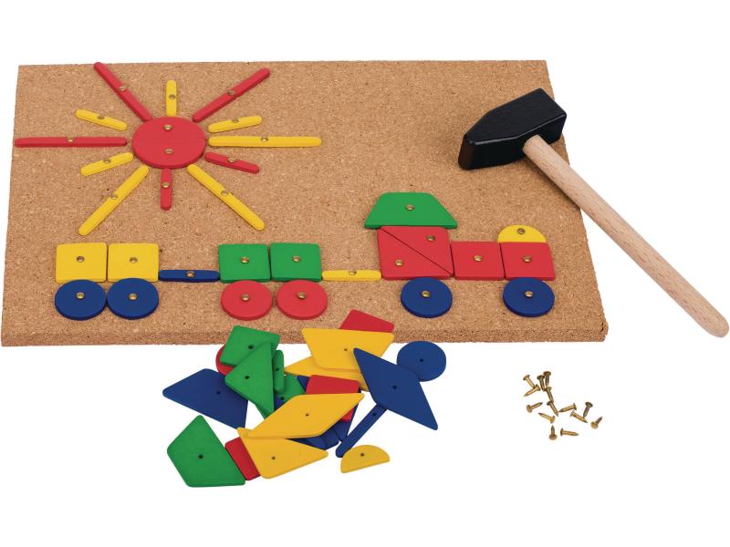 Goki Kinderspiel Hammerspiel XXL Kreatives Hammerspiel