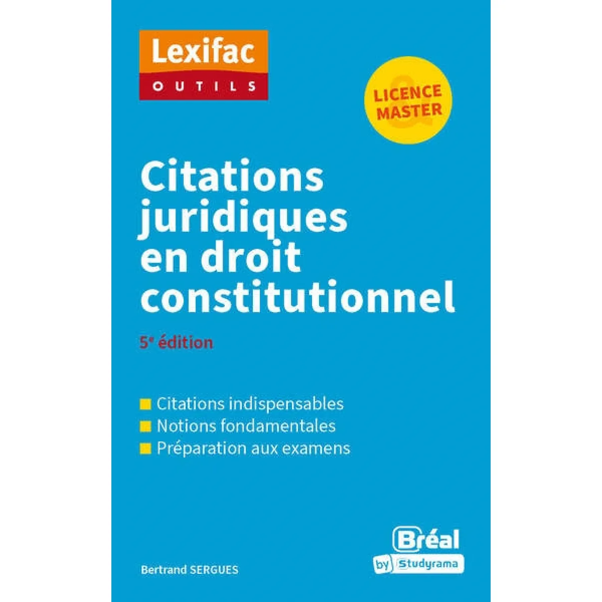 Citations juridiques en droit constitutionnel : licence & master