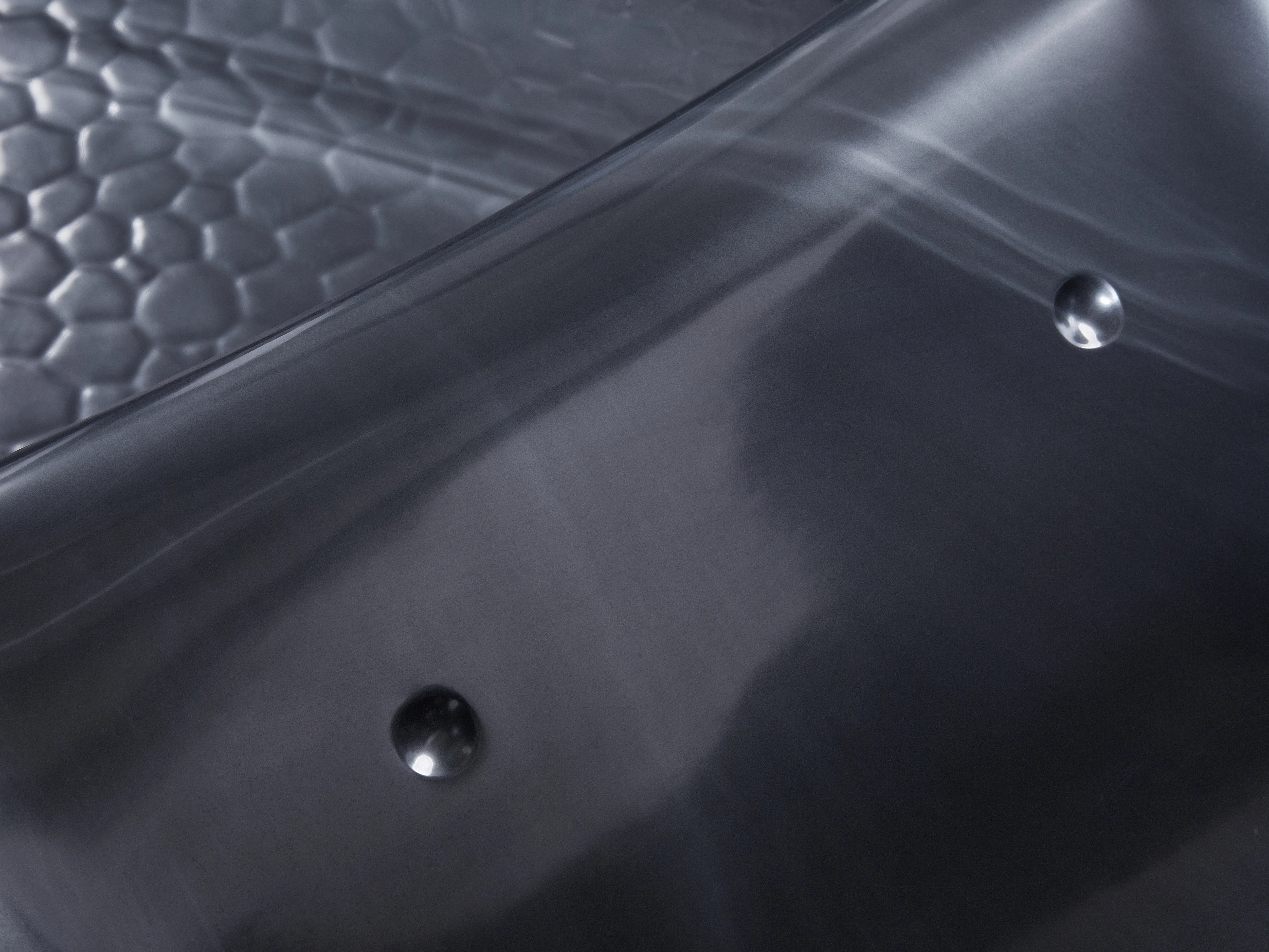 Buiten hottub met LED ARCELIA Grijs