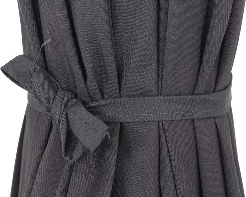 Avio parasol, polyester, Ø 250 cm, antraciet