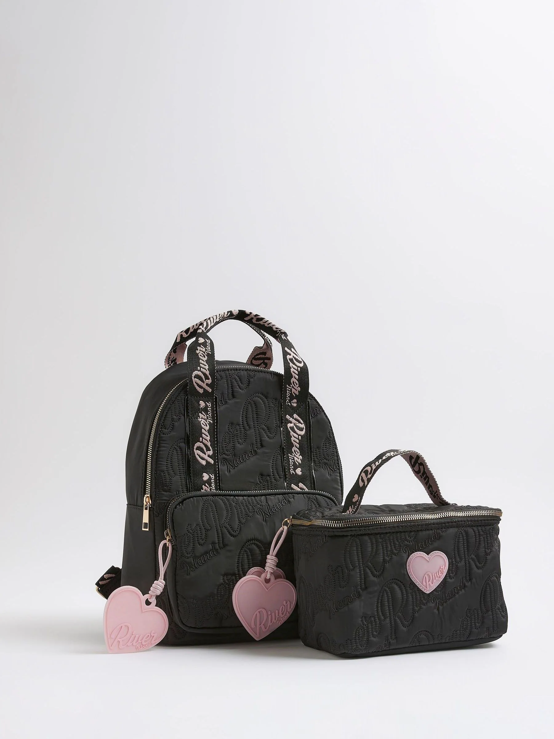 River Island Nylon Backpack Bundle