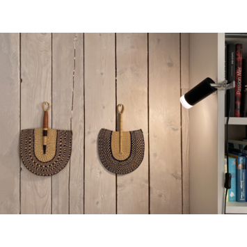 Lutec Connect klemspot Klipa zwart LED, wit en gekleurd licht