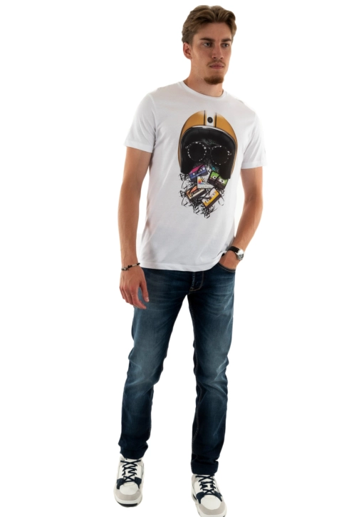 Tee shirt Le Temps Des Cerises lebron 1001 white