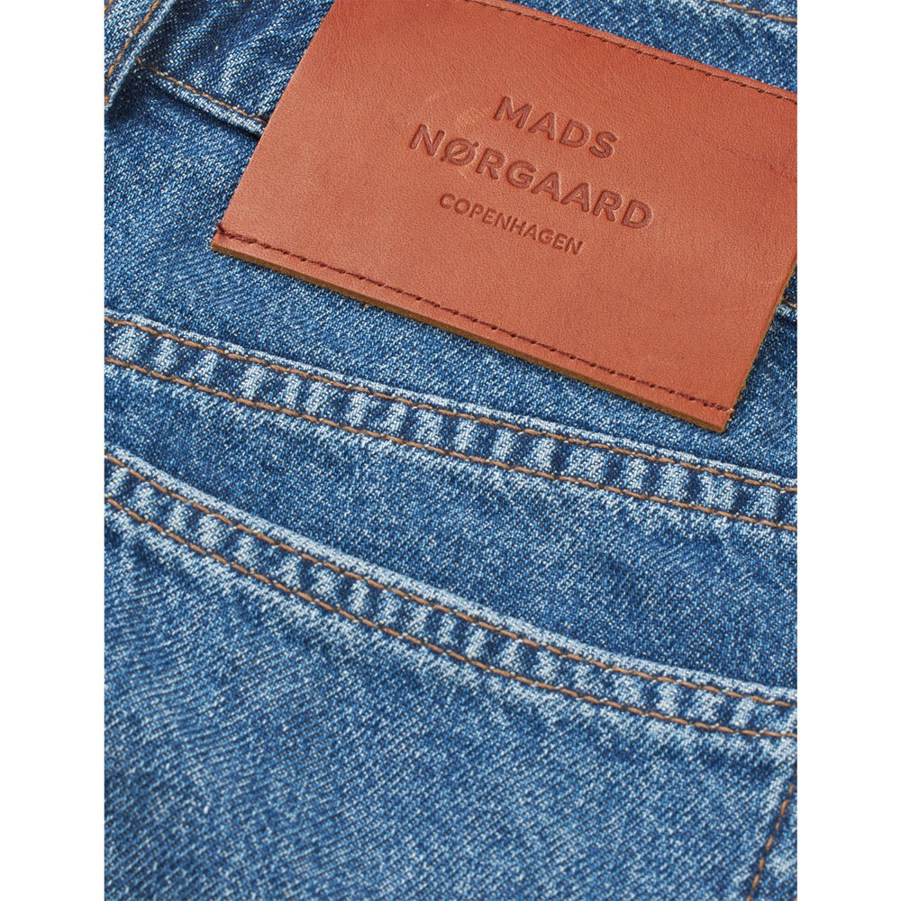 Køb Mads Nørgaard Blue Wash Hildred Blue Conner Shorts
