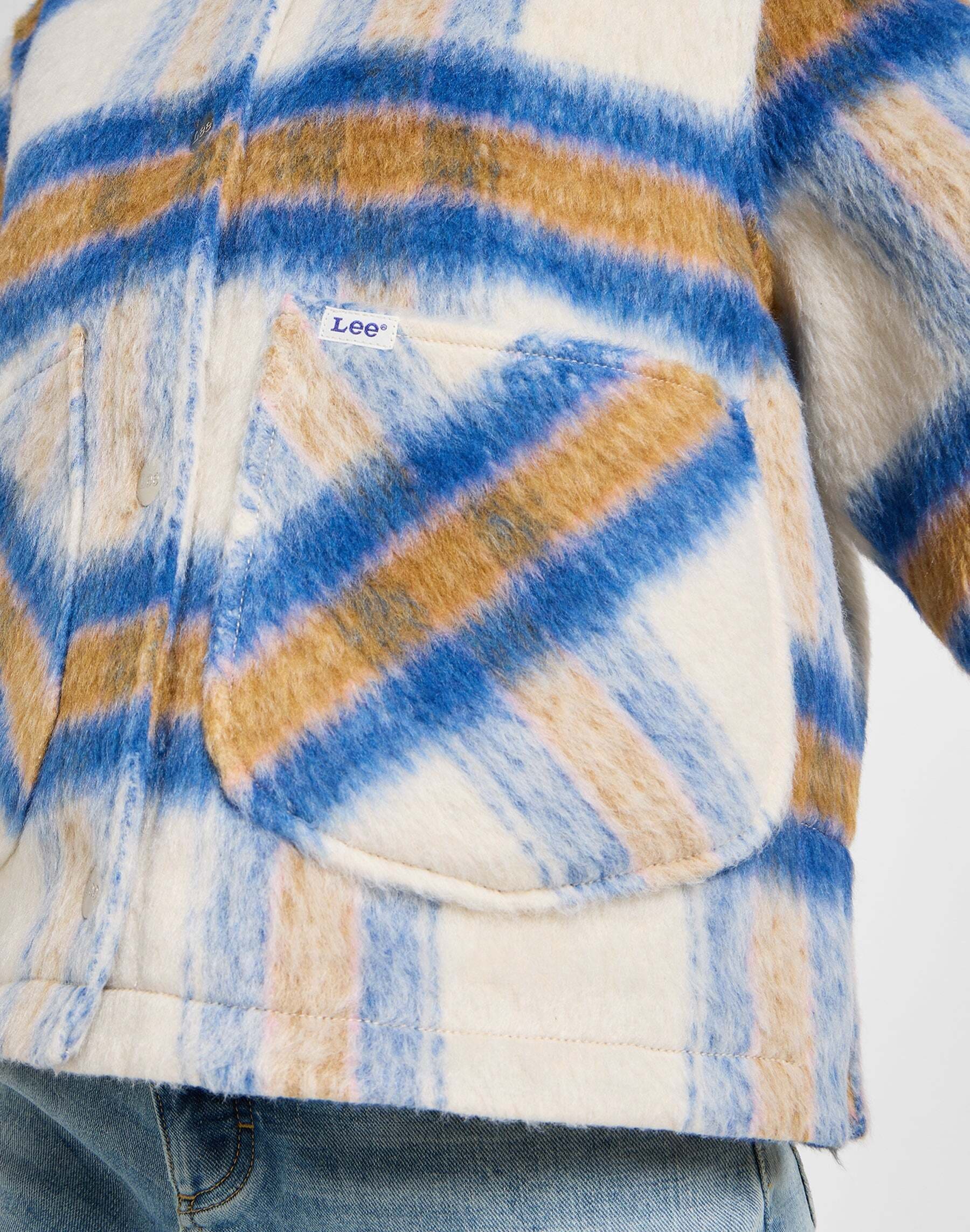 Lee® Wolljacke »Lee Wolljacke Cropped Wool Jacket«