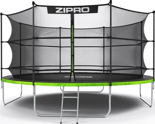 Zipro Trampolin med indendørs net 14FT 435cm   skopose