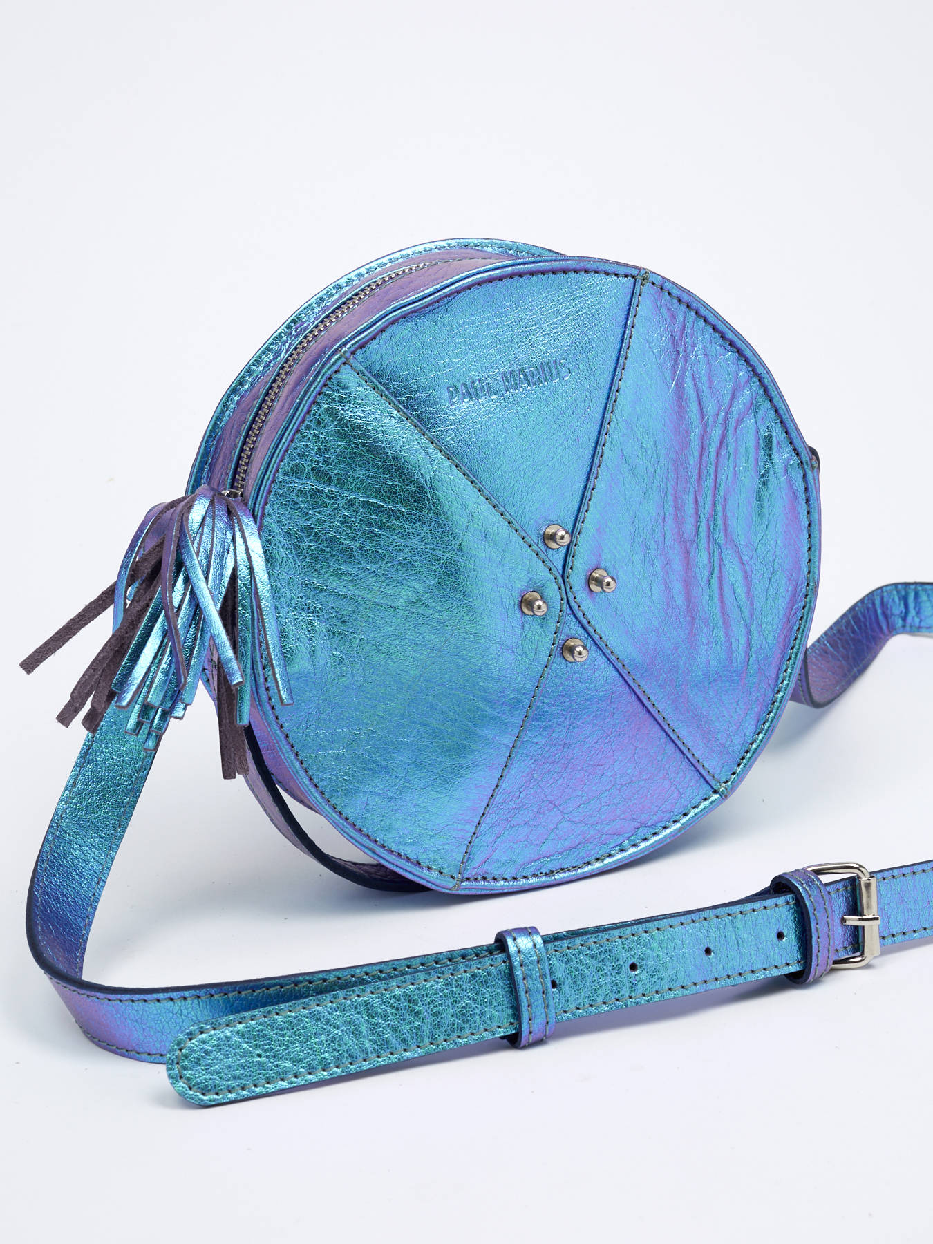 Sac bandoulire Precieux Scarabe cuir PAUL MARIUS