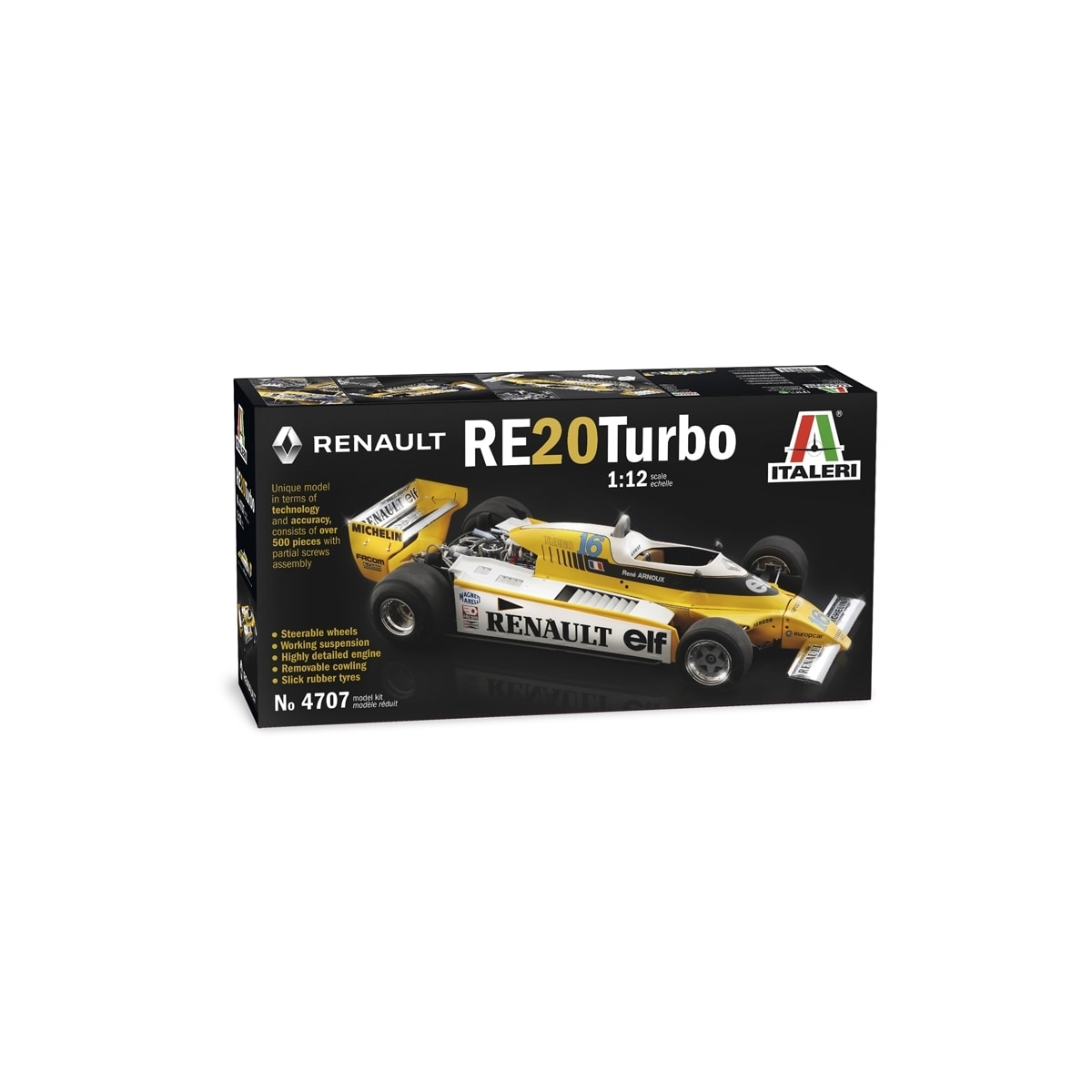 ITALERI 1:12 - Renault RE20 Turbo F1
