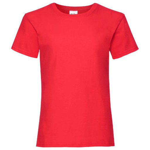 Camiseta básica de manga curta 100% algodão de primeira qualidade (pacote com 2) Fruit Of The Loom
