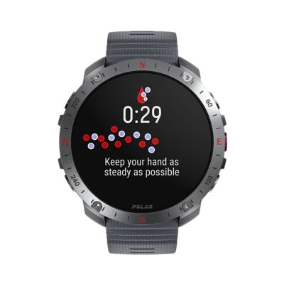 PolarPOLAR GRIT X2 PRO SLR/GRY S-L - silber