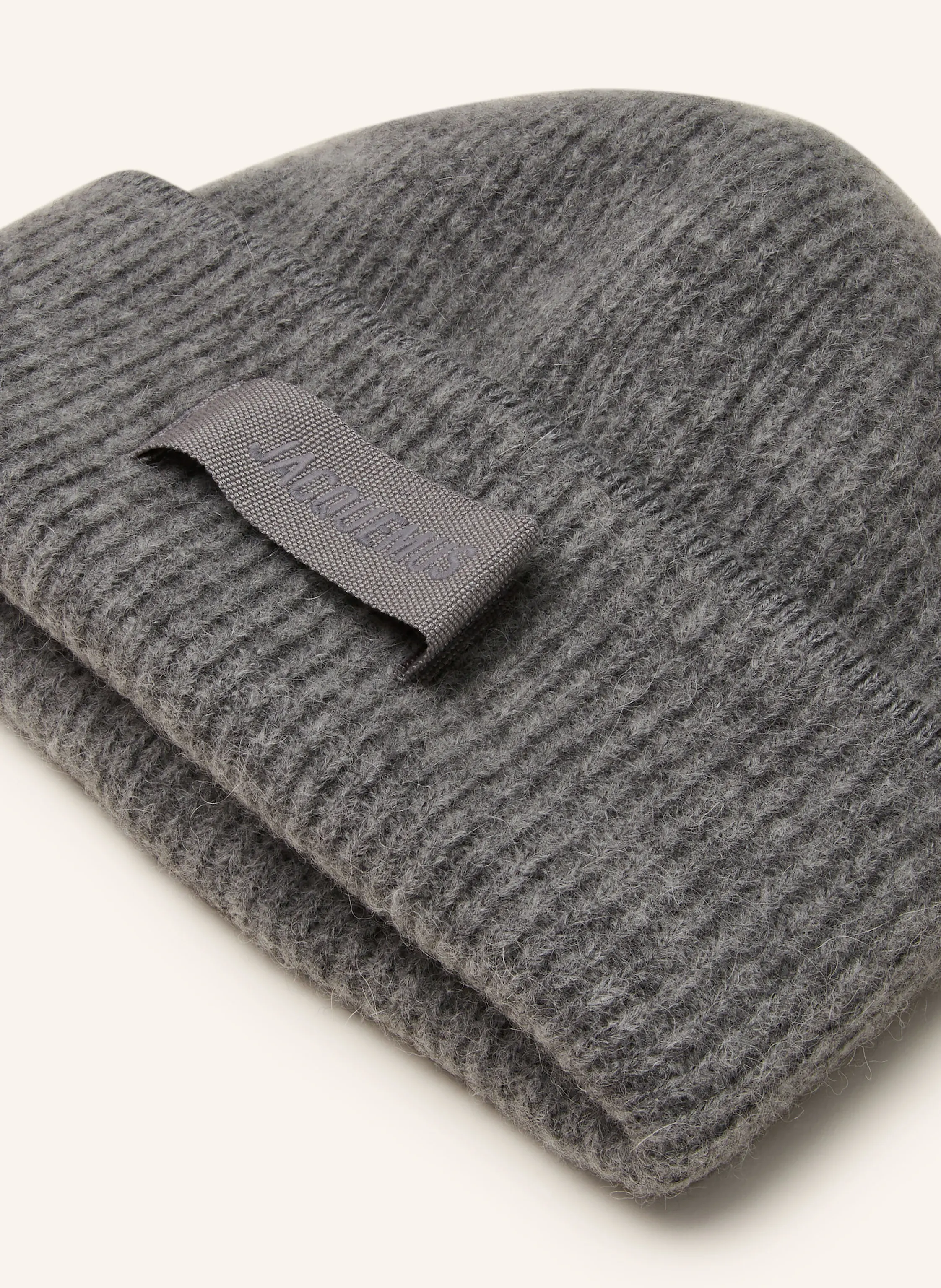 JACQUEMUS Mütze LE BONNET GROS GRAIN mit Alpaka