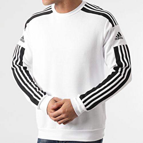 Sweat Crewneck A Bandes SQ21 GT6641 Blanc