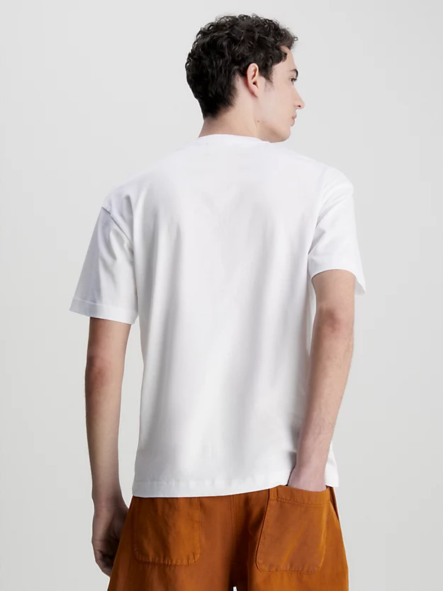 Camiseta estampada com logotipo