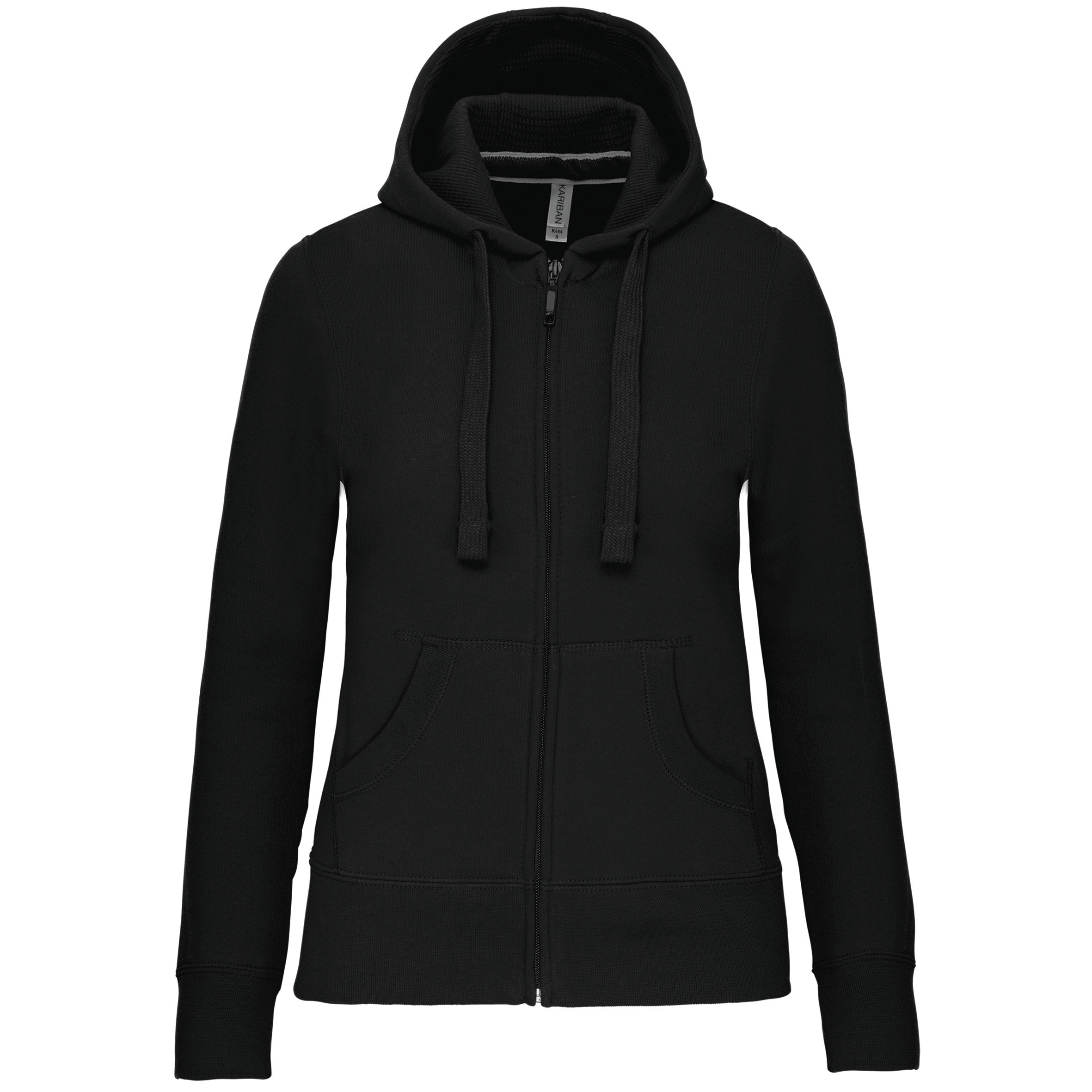 Kariban K464 - Sweat-shirt zippé capuche femme