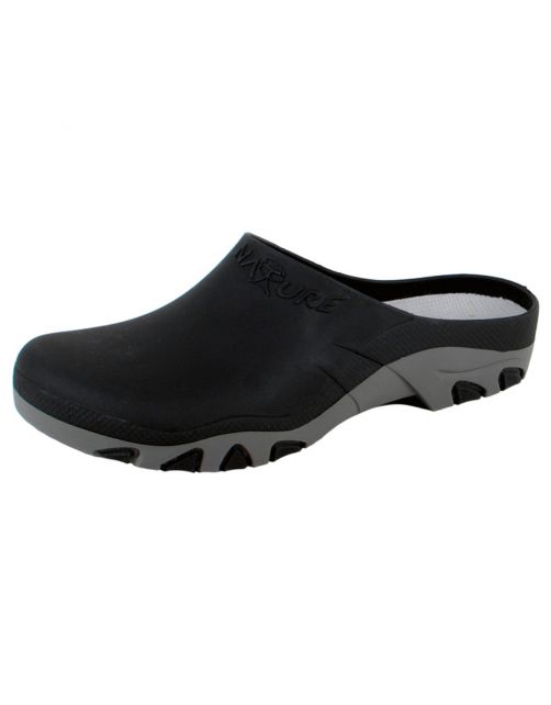 Natulive Tuinklomp Heren Zwart&Grijs - Klompen