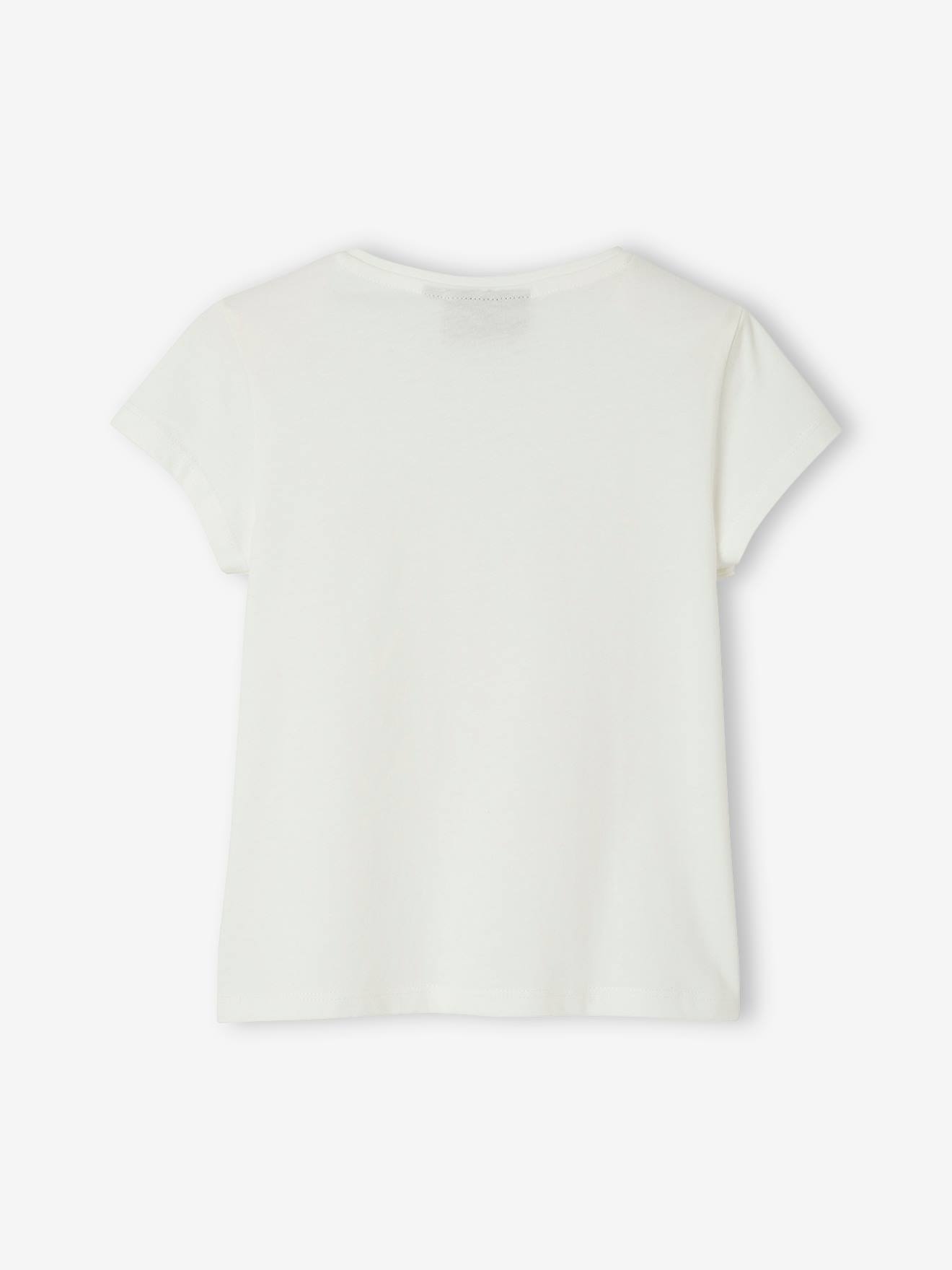 Camiseta Harry Potter®, branca clara, lisa com estampas.