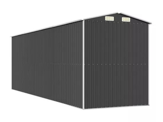 Abri de jardin Anthracite 192x606x223 cm Acier galvanisé