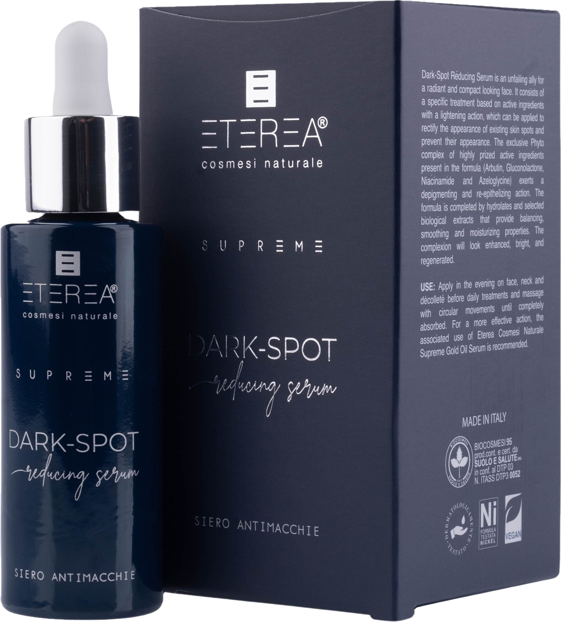 ETEREA Cosmesi Naturale  Supreme Dark-Spot Reducing Serum, 30 ml