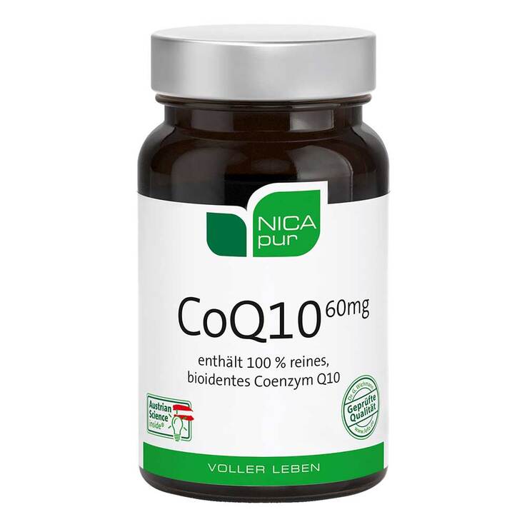 Nicapur CoQ10 60 mg Kapseln, 30 St