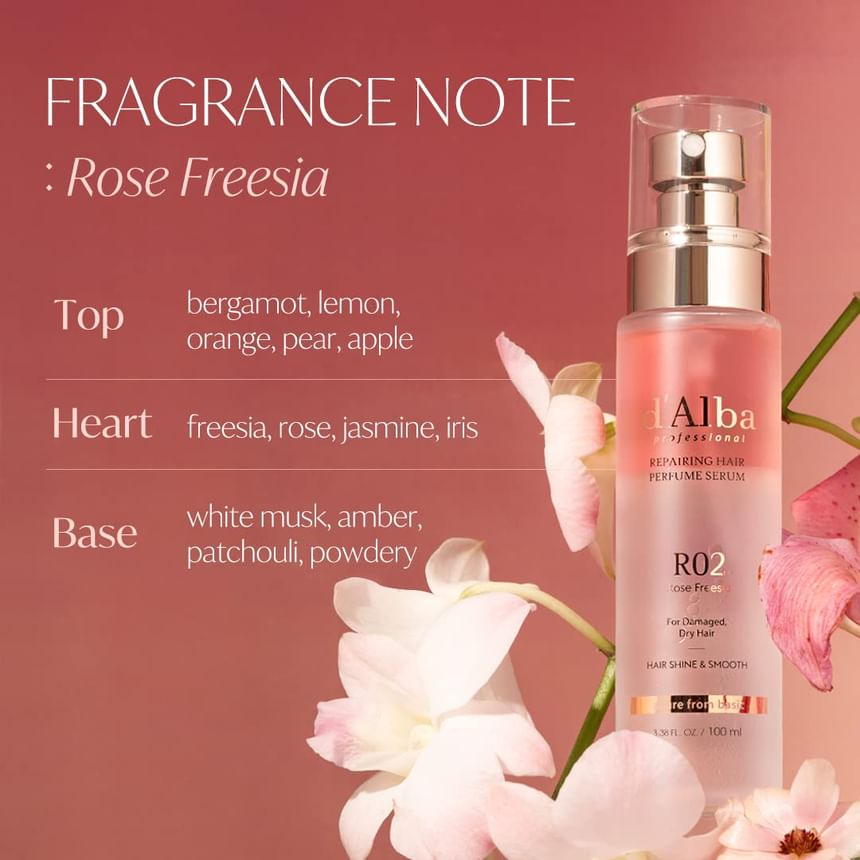 d'Alba - Professioneel herstellend haarparfumserum Jumbo