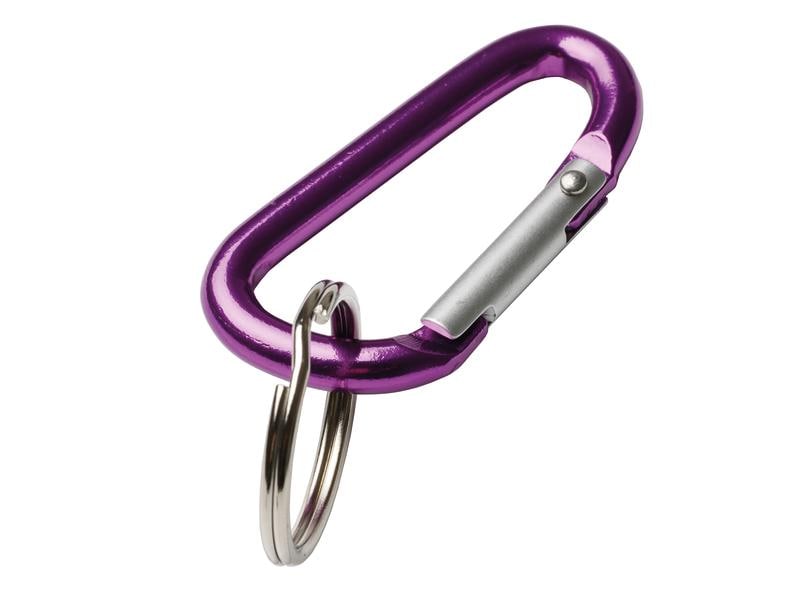 Robert Rieffel Schlüsselkarabiner 50 mm, 2 Stück, assortier Karabiner für Ihre Schlüssel