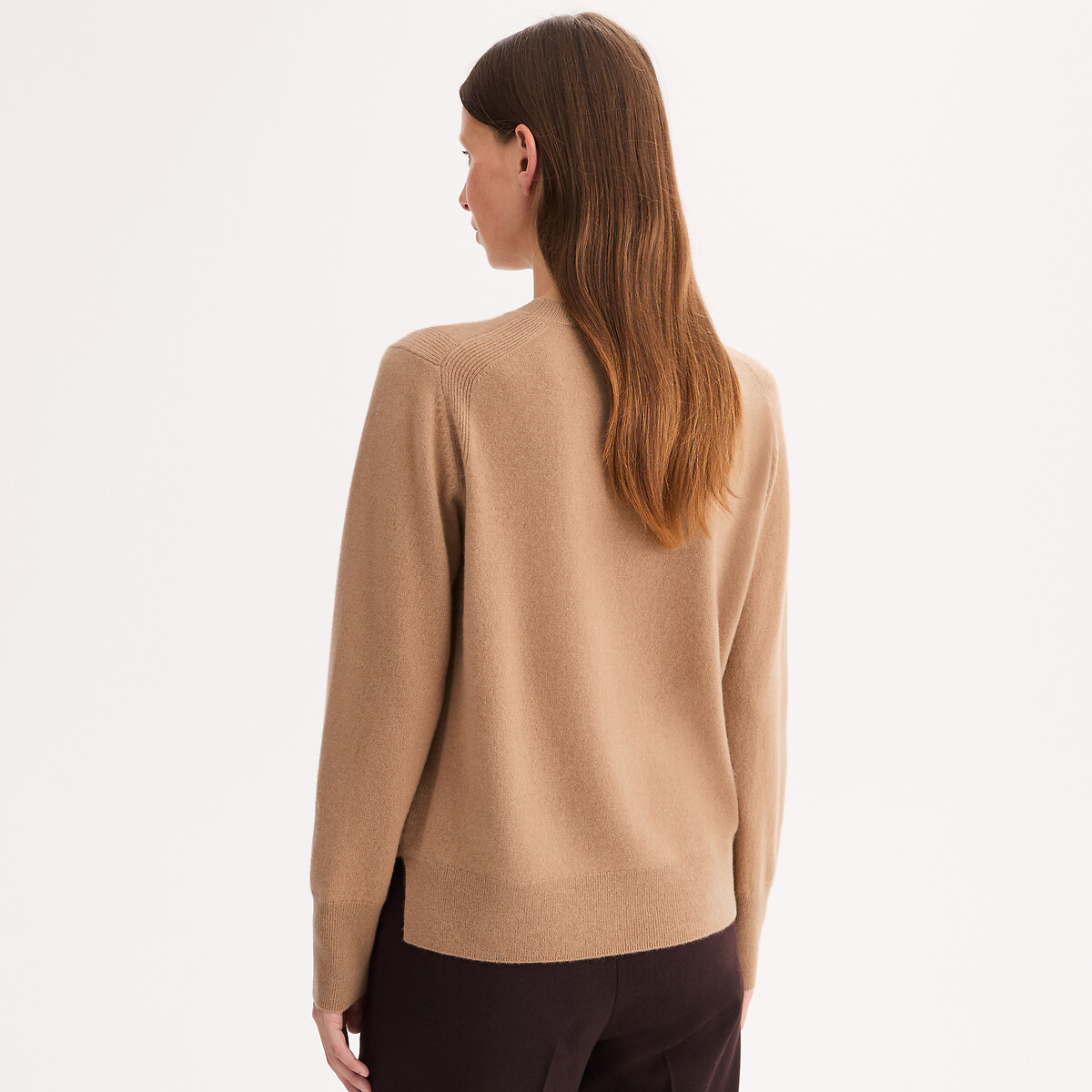 ANNE WEYBURN<br>Suéter de cashmere fino