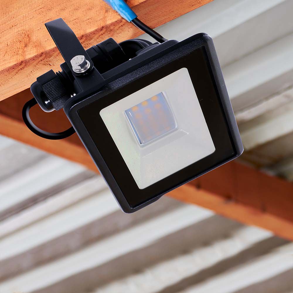 Zwarte LED-schijnwerpers - Samsung - IP65 - 30W - 2340 lumen - 4000K - 5 jaar
