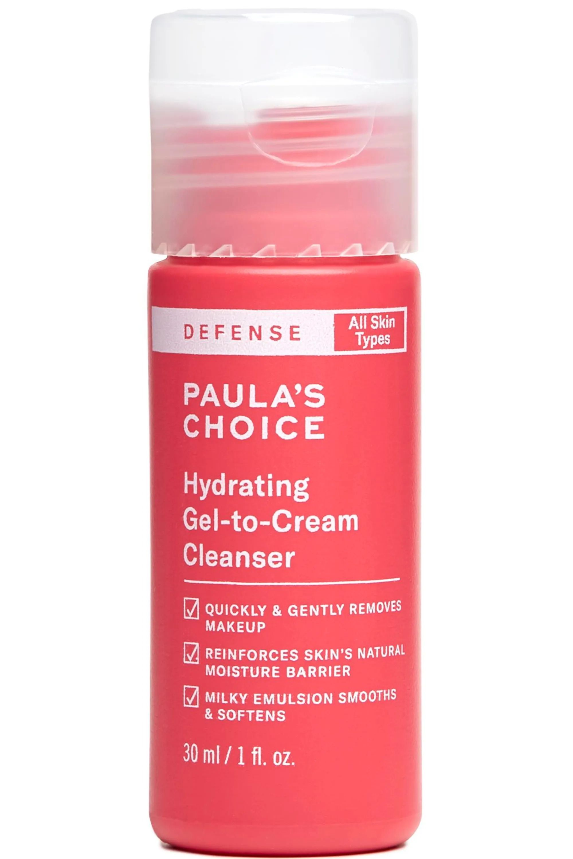 PAULA'S CHOICE Nettoyant Hydratant pour visage Gel-to-Cream-30 ml