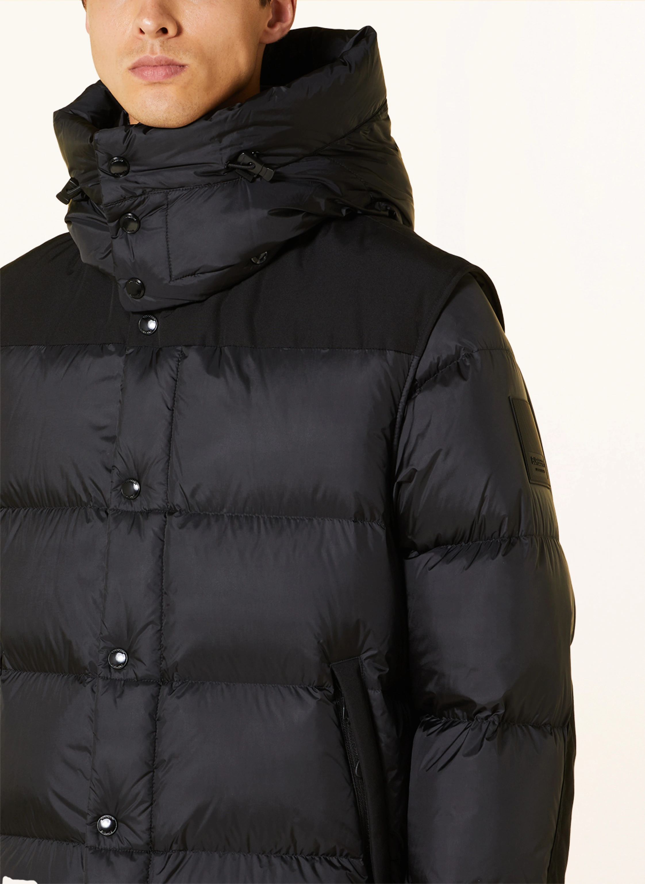 BURBERRY Daunenjacke LEEDS mit abnehmbaren Ärmeln