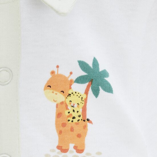Travel With Love Body polo   Blanc        de               P'tit bisou