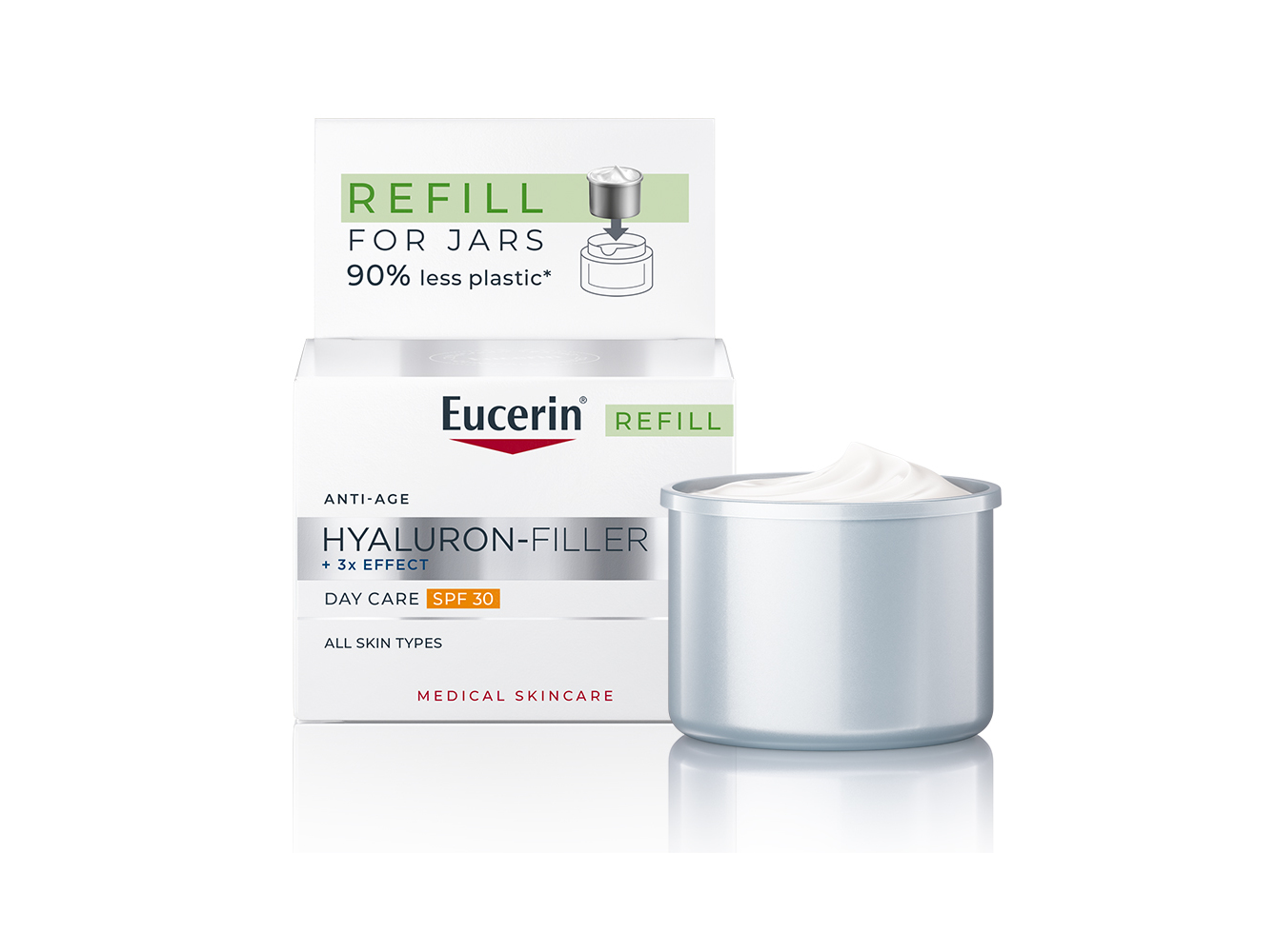 RECARGA EUCERIN HF X3 EFFECT DIA SPF30 50ML